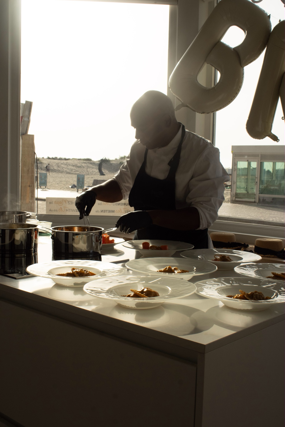Portret van Chef Réginald Smit